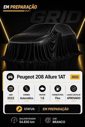 PEUGEOT 208 1.6 16V FLEX ALLURE AT6